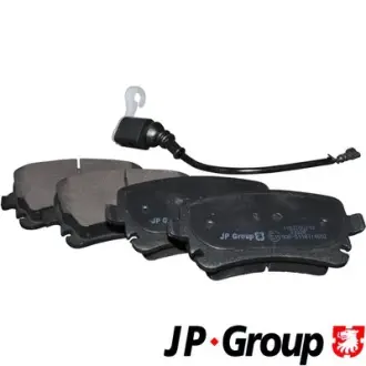 Задние тормозные колодки JP group 1163706210