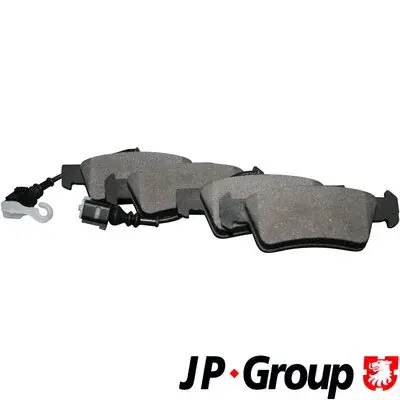 Задние тормозные колодки JP group 1163706710