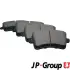 Задние тормозные колодки JP group 1163706810
