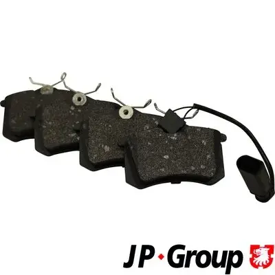 Задні тормозні (гальмівні) колодки JP Group 1163707410 (фото 1)