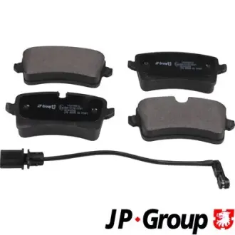 Задние тормозные колодки JP group 1163708510