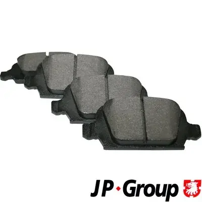 Задние тормозные колодки JP group 1263700510