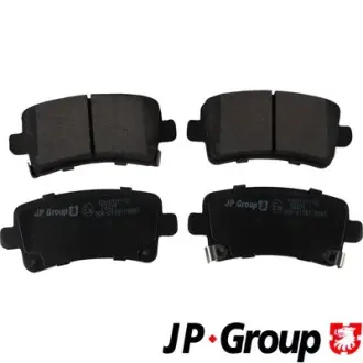 Задние тормозные колодки JP group 1263701110