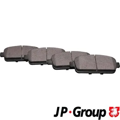 Задні тормозні (гальмівні) колодки JP Group 1263701510 (фото 1)