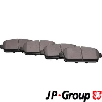 Задние тормозные колодки JP group 1263701510
