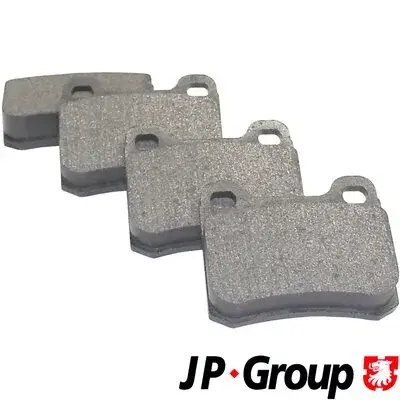 Задние тормозные колодки JP group 1363700110