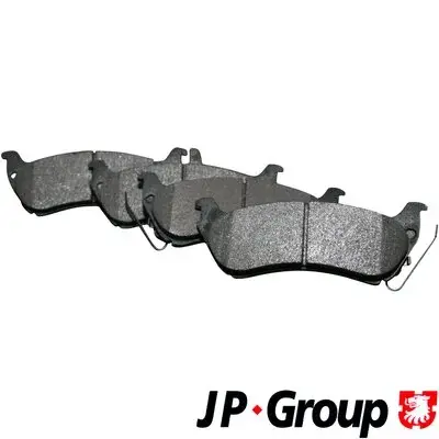 Задние тормозные колодки JP group 1363701110