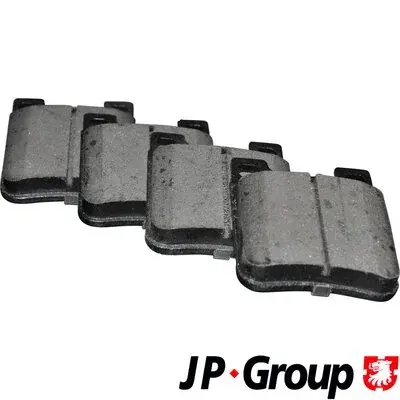 Задні тормозні (гальмівні) колодки JP Group 1363702410 (фото 1)