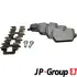 Задние тормозные колодки JP group 1463700510