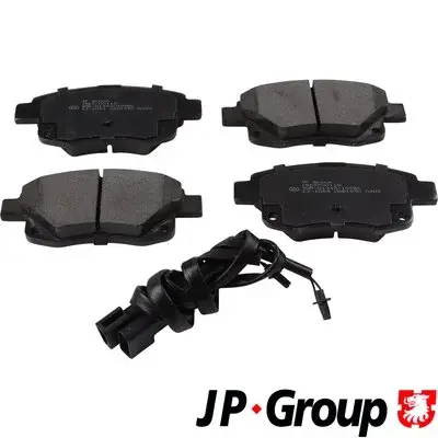 Задние тормозные колодки JP group 1563700110