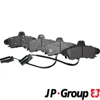 Задние тормозные колодки JP group 1563700310