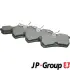 Задние тормозные колодки JP group 1563700410