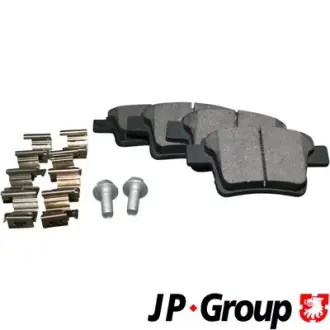 Задние тормозные колодки JP group 1563700510