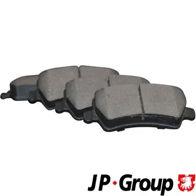 Задні тормозні (гальмівні) колодки JP Group 1563700810 (фото 1)