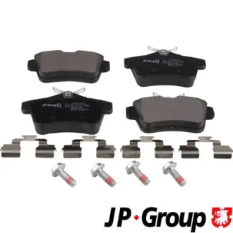 Задние тормозные колодки JP group 3163700410 Пежо 508