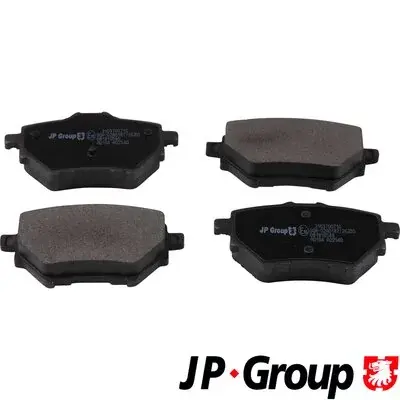 Задние тормозные колодки JP group 3163700710