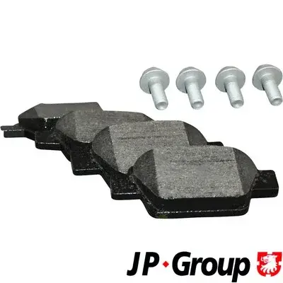 Задні тормозні (гальмівні) колодки JP Group 3363700210 (фото 1)
