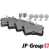 Задние тормозные колодки JP group 3463700210