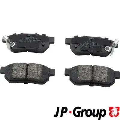 Задние тормозные колодки JP group 3463701110