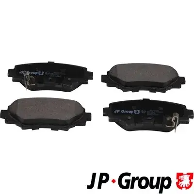 Задние тормозные колодки JP group 3863701110
