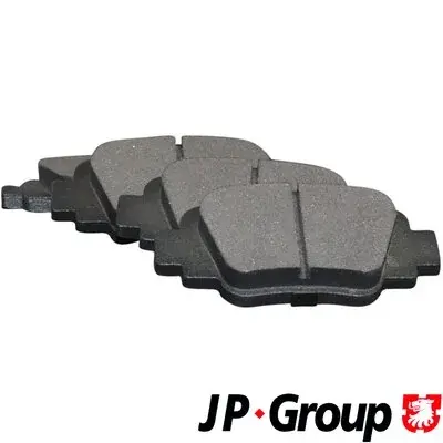 Задні тормозні (гальмівні) колодки JP Group 4063700210 (фото 1)