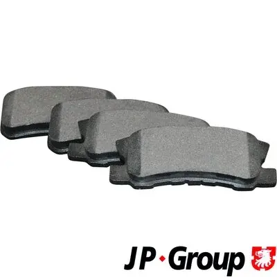 Задние тормозные колодки JP group 4163700310