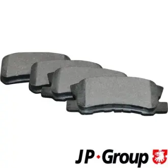 Задние тормозные колодки JP group 4163700310 Пежо 4007