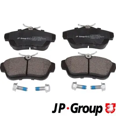 Задние тормозные колодки JP group 4163700810
