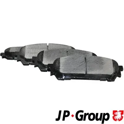 Задні тормозні (гальмівні) колодки JP Group 4663700210 (фото 1)