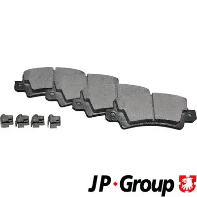 Задние тормозные колодки JP group 4863701310