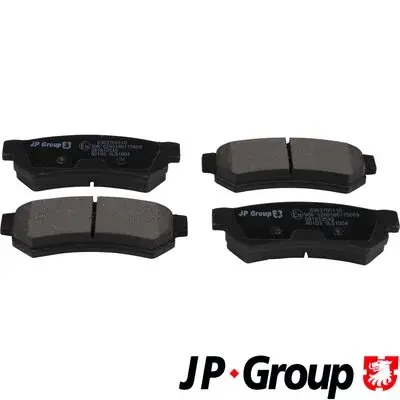 Задні тормозні (гальмівні) колодки JP Group 6363700110 (фото 1)