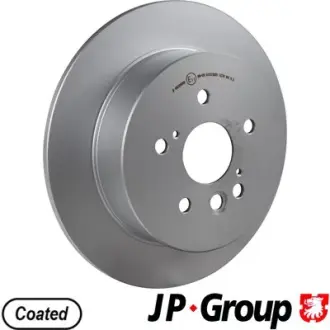 Задній гальмівний (тормозний) диск JP Group 4863200400