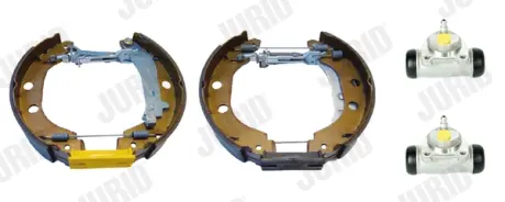JURID RENAULT KIT EVO Комплект гальмівних колодок задн. (колодки + циліндри) KANGOO (KC0/1_) 1.5 dCi 03- jurid 381365J
