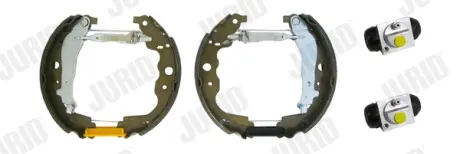 JURID RENAULT Комплект гальмівних колодок задн. (колодки + циліндри) CLIO IV (BH_) 1.5 dCi 110 16-21 Jurid 381538J