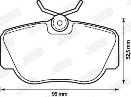 Автозапчасть jurid 571353D