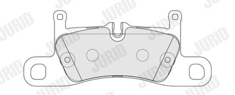 Колодки ручного (стоячого) гальма jurid 574189J
