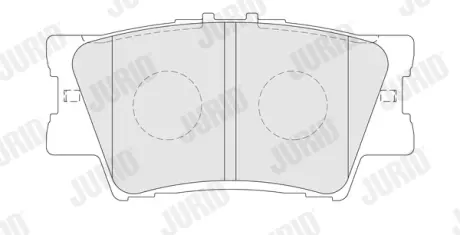 JURID TOYOTA гальмівні колодки задн. Rav 4 05- jurid 574211J Тойота Рав-4
