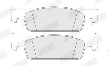 Тормозні (гальмівні) колодки jurid 574283J