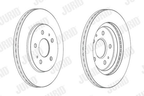 Автозапчасть jurid 562853JC