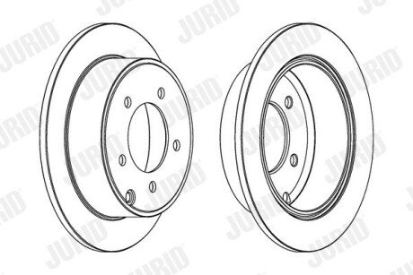 Автозапчастина jurid 562857JC на Jeep Patriot