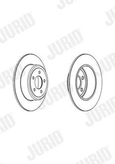 Автозапчастина jurid 562964JC