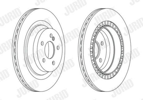 Автозапчасть jurid 563198JC