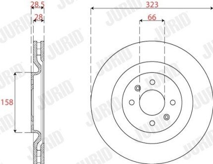 Автозапчастина jurid 563276JC