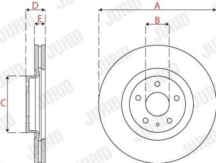 Автозапчастина jurid 563278JC