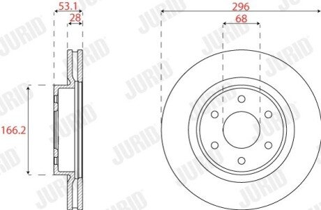 Автозапчасть jurid 563290JC