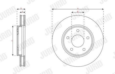 Автозапчасть jurid 563376JC