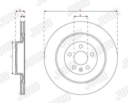 Автозапчасть jurid 563630JC