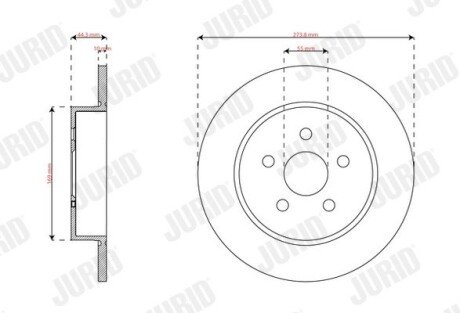 Автозапчасть jurid 563741JC