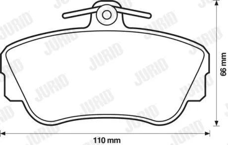 Автозапчасть Jurid 571414J