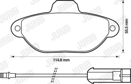 Автозапчастина jurid 571523J